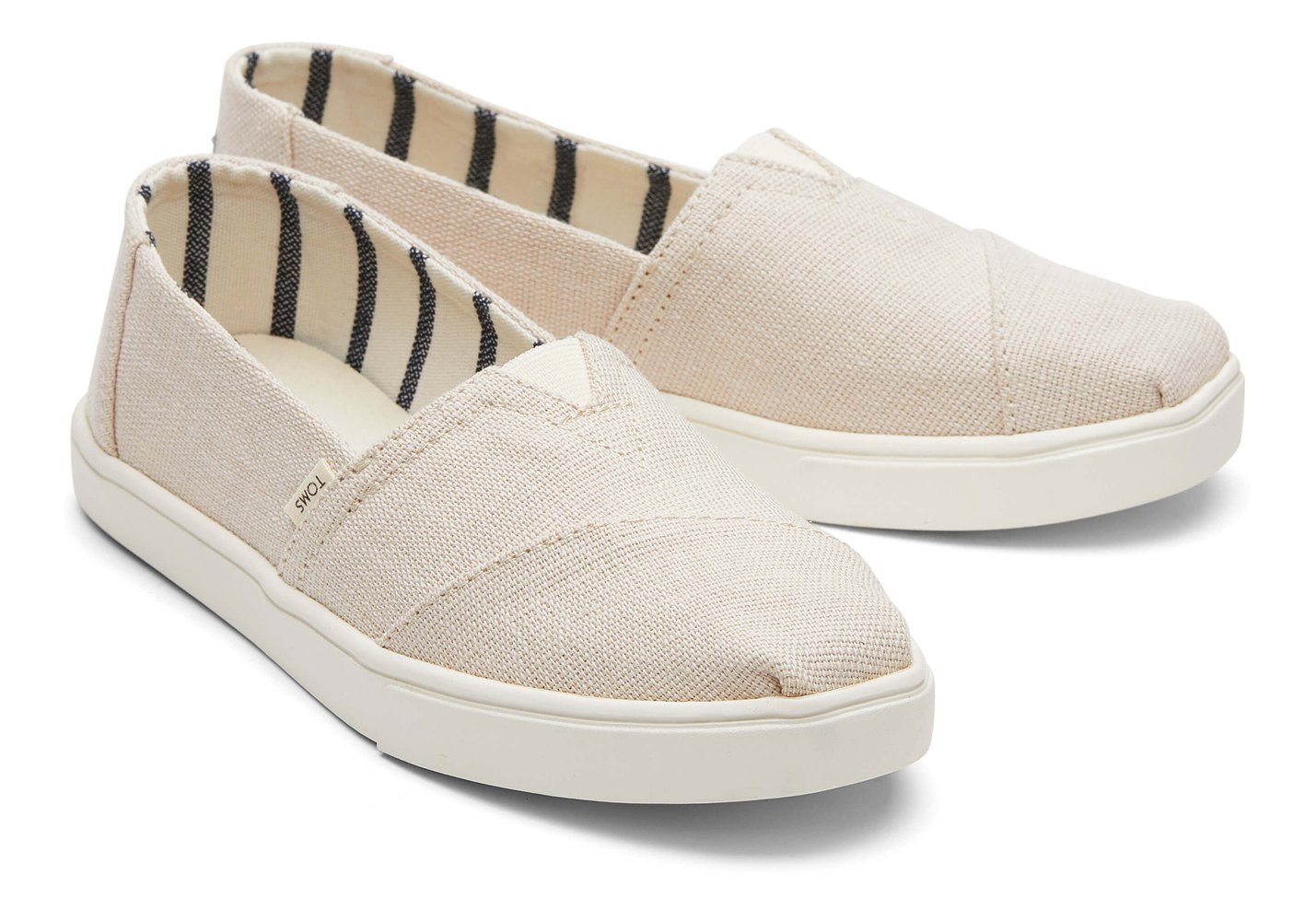 Toms Espadryle Damskie Beżowe - Alpargata Cupsole Slip On - 89UEDJWTZ